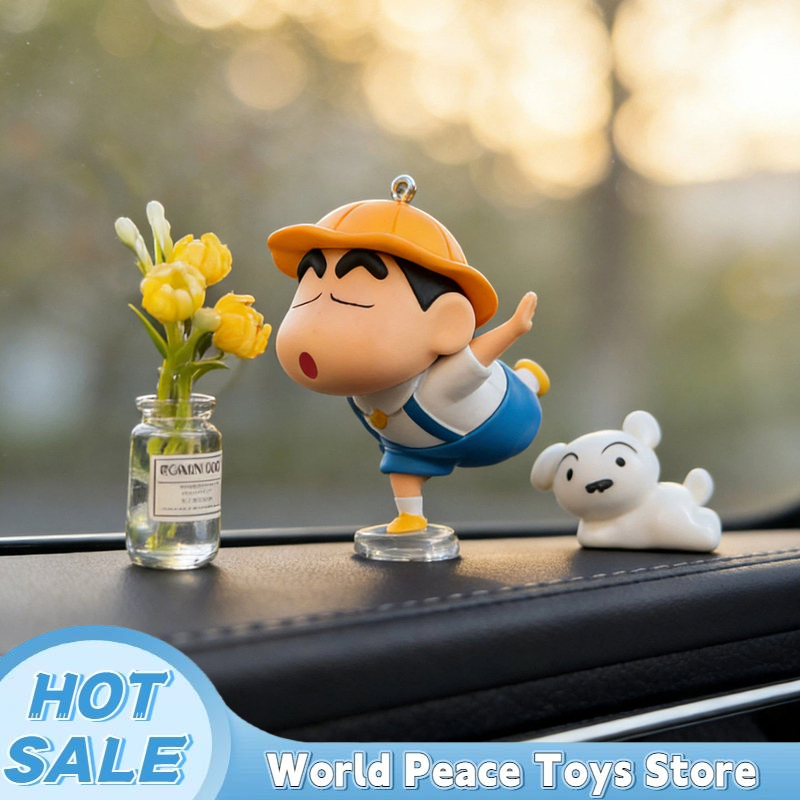 Car Accessories For Inside - Crayon Shin-Chan Car Dashboard Ornaments Auto