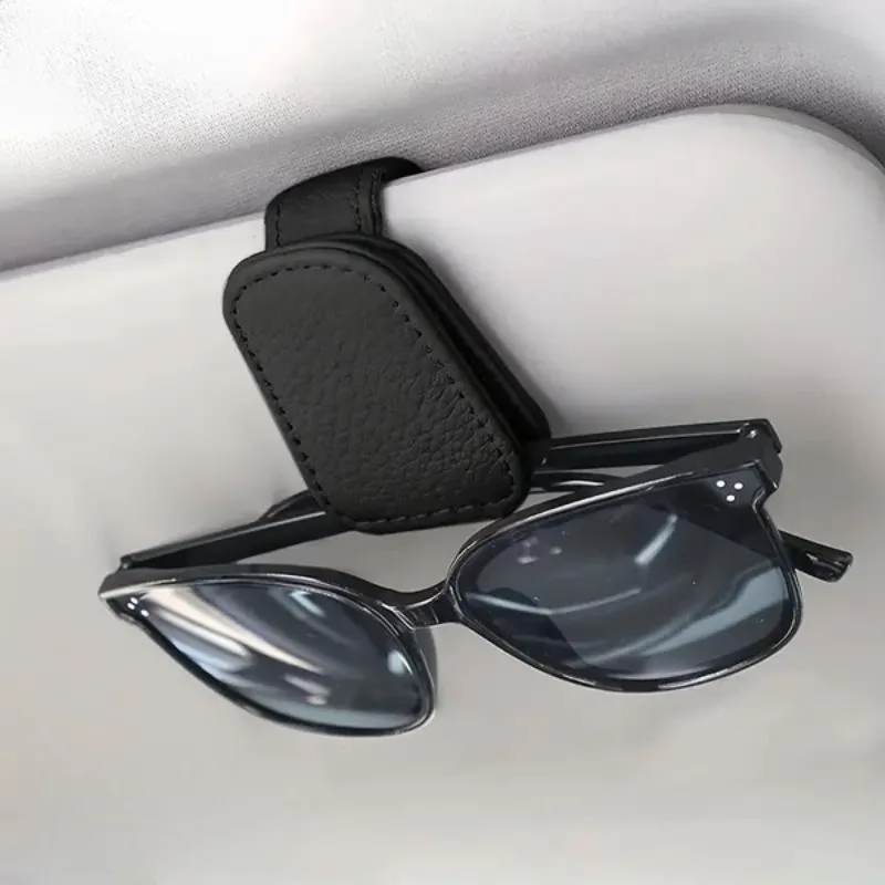 Car Accessories For Inside - Car Sun Visor Glasses Case Holder