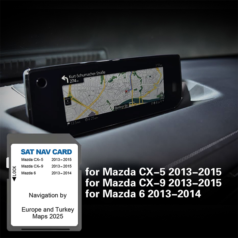 Car Accessories Uk - SD Navi Card Europe UK Turkey