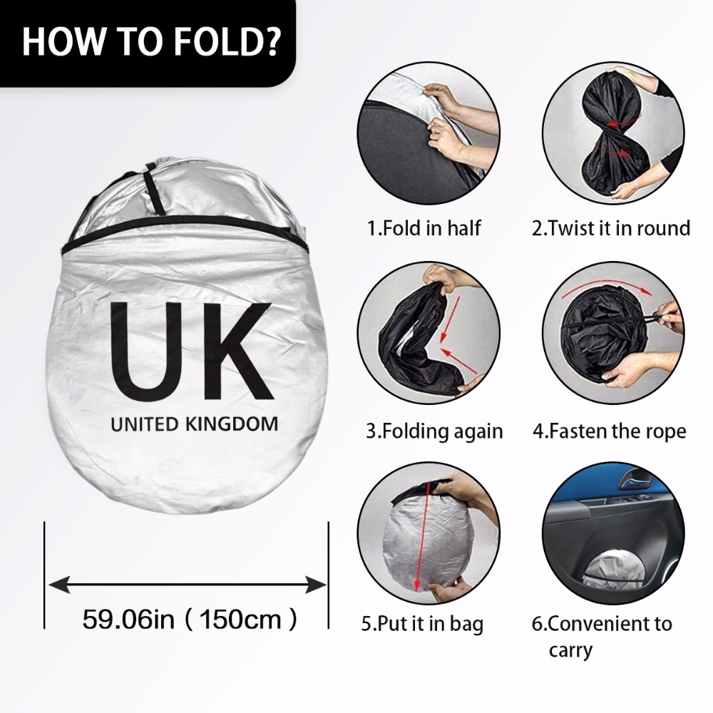Car Windshield Sunshade For MI - Car Accessories Uk review and price