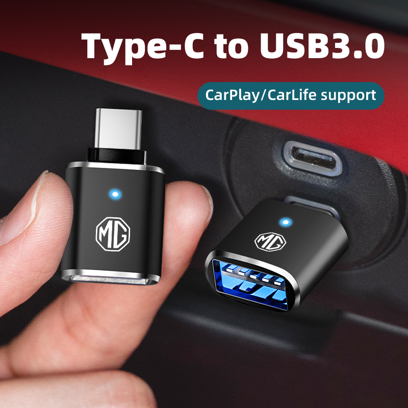 Car LED Type C To USB 3.0 Adap - Car Accessories For Inside review and price