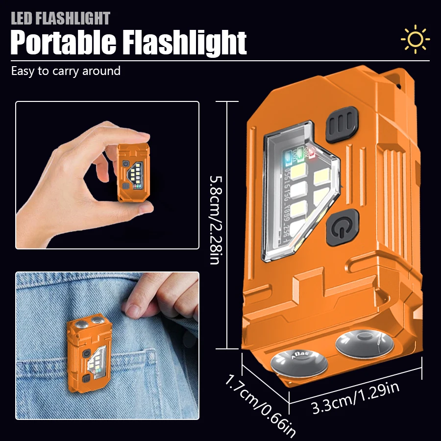 Mini Keychain EDC Flashlight R - Led Headlight Bulbs review and price