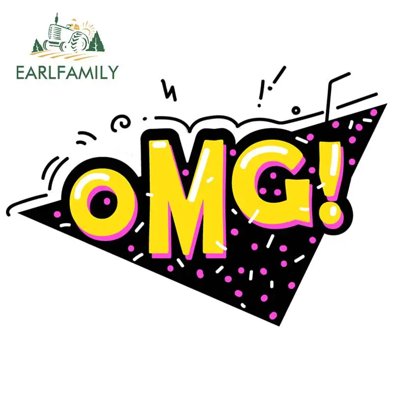 EARLFAMILY 13cm x 9cm For OMG  - Car Accessories Omg review and price