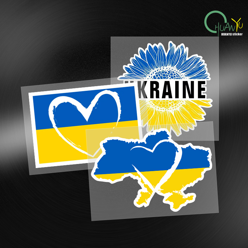 Sign Car Sticker Ukraine Sunfl - Car Accessories Uk review and price