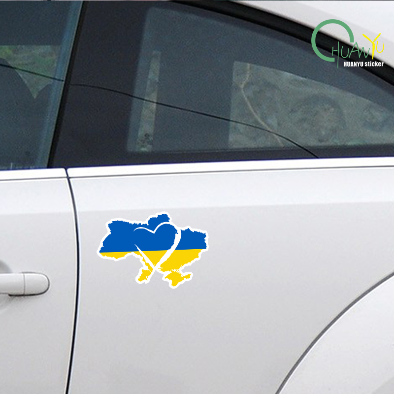 Sign Car Sticker Ukraine Sunfl - Car Accessories Uk review and price