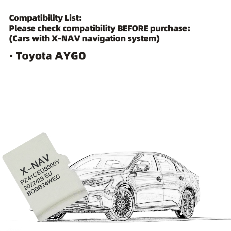 for Toyota AYGO 2023 Navigatio - Car Accessories Uk review and price