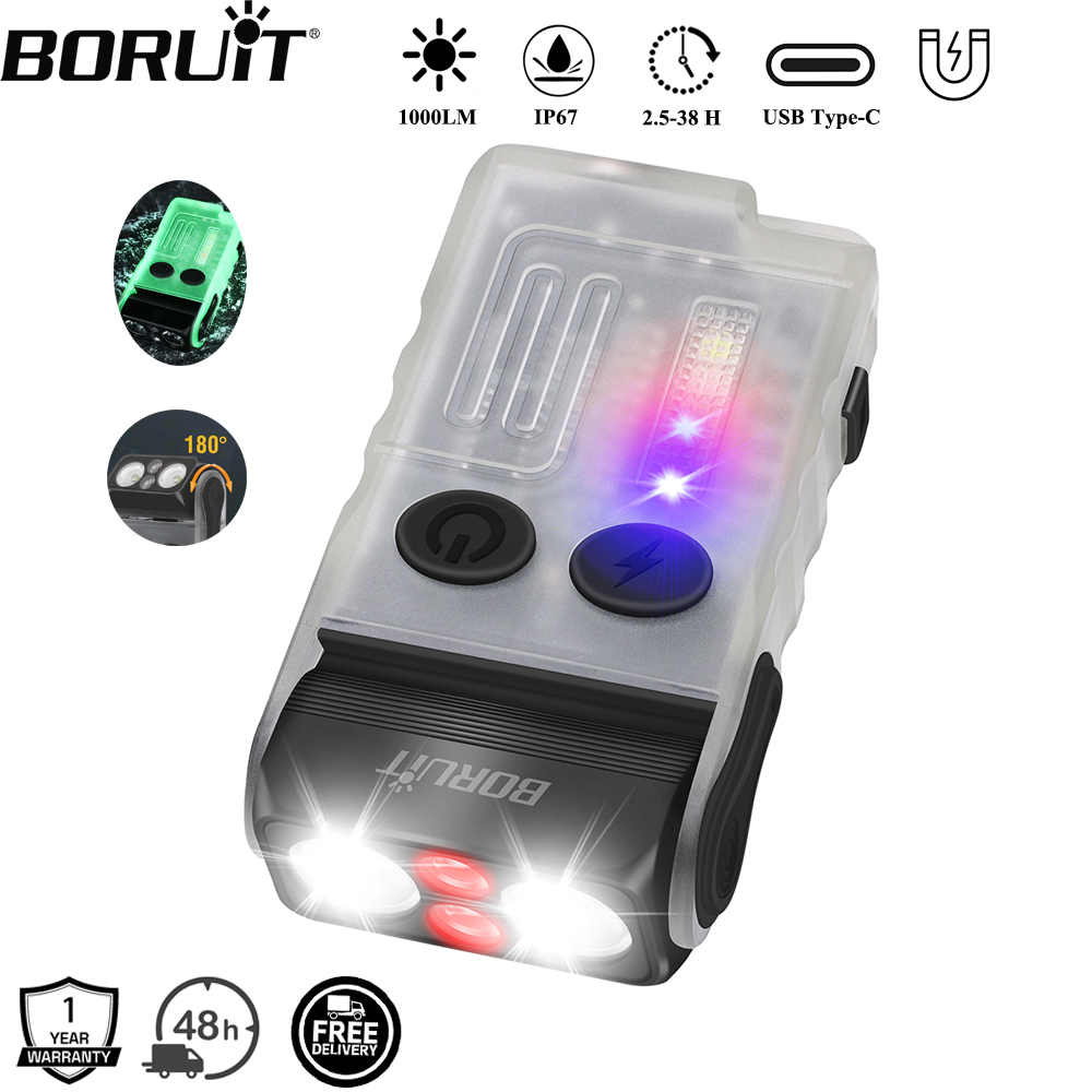 BORUiT V20 Buzzer EDC LED Keyc - Led Headlight Bulbs review and price