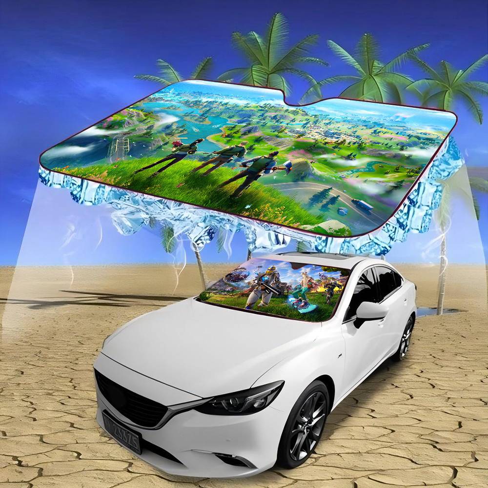 Cartoon Game F-FortniteS Car W - Car Accessories Rear review and price