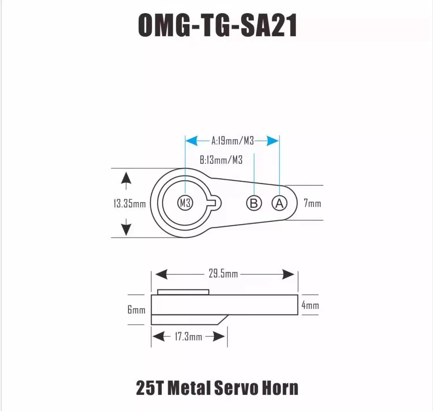 OmG New Product 25T Servo Arm  - Car Accessories Omg review and price