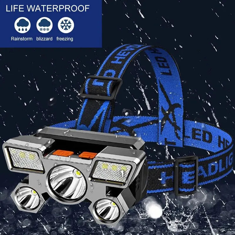 5 LED Flashlight Rechargeable  - Led Headlight Bulbs review and price